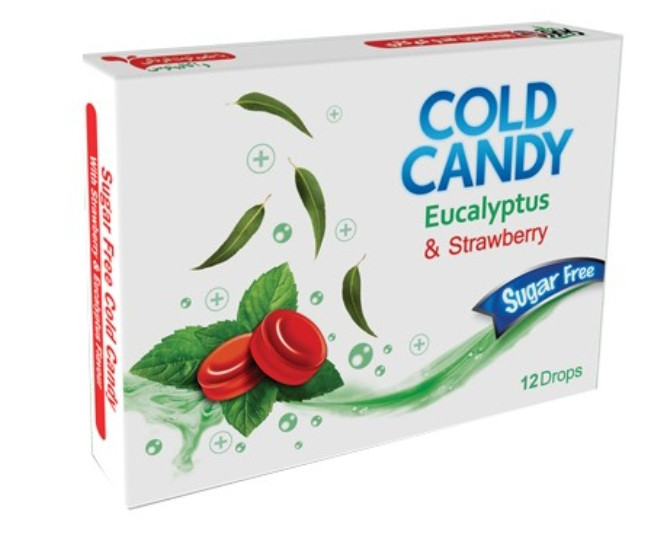 آبنبات سرد آلبالو بدون قند