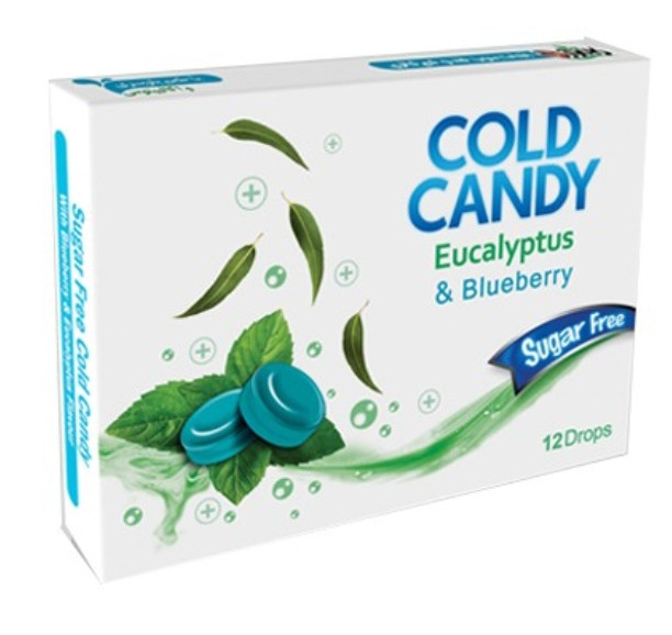 آبنبات سرد بلوبری بدون قند کامور