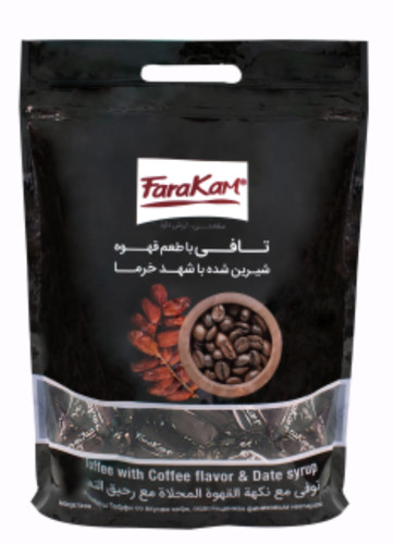 تافی قهوه شیرین شده با شهد خرما یک کیلوگرمی